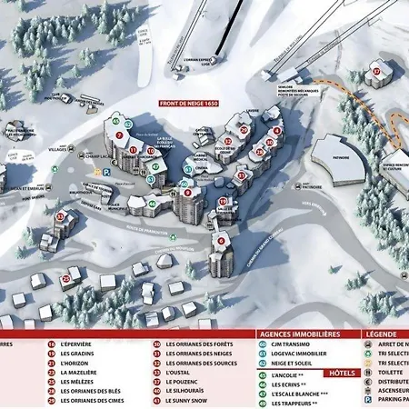 4 Pers Skis Aux Pieds, Balcon Sud - Fr-1-322-129 Apartment Les Orres